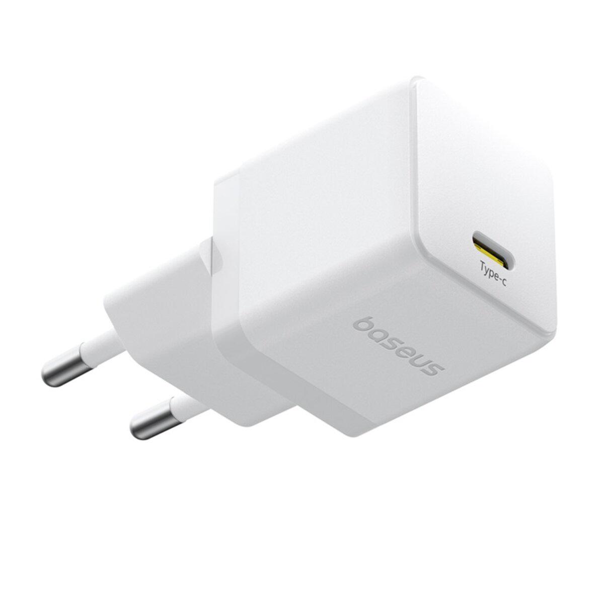 Зарядное устройство BASEUS P10111602213-00 Palm Fast Charger 1C 20W EU Quick Charge 3.0 PD White (24638654)