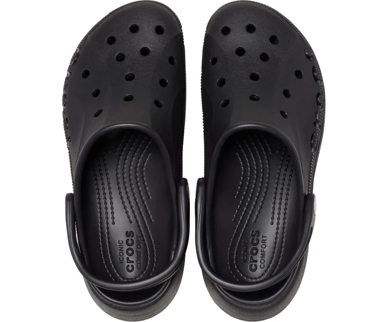 Сабо жіночі Crocs Baya Platform Clog M5W7 р. 37/24 см Black (208186) - фото 4