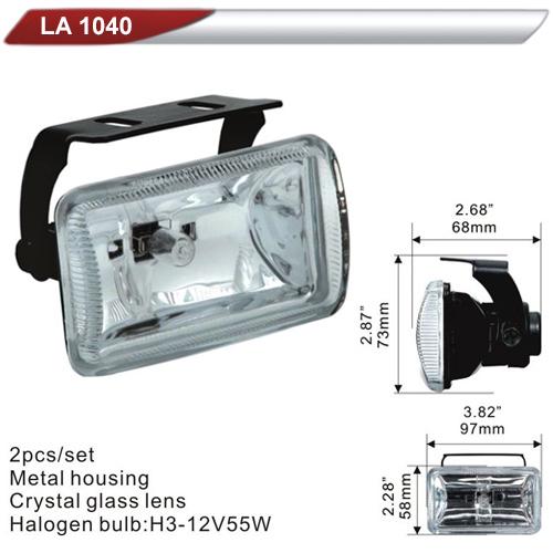 Фара дополнительная DLAA 1040-W H3-12V-55W 97х58 мм (63772)