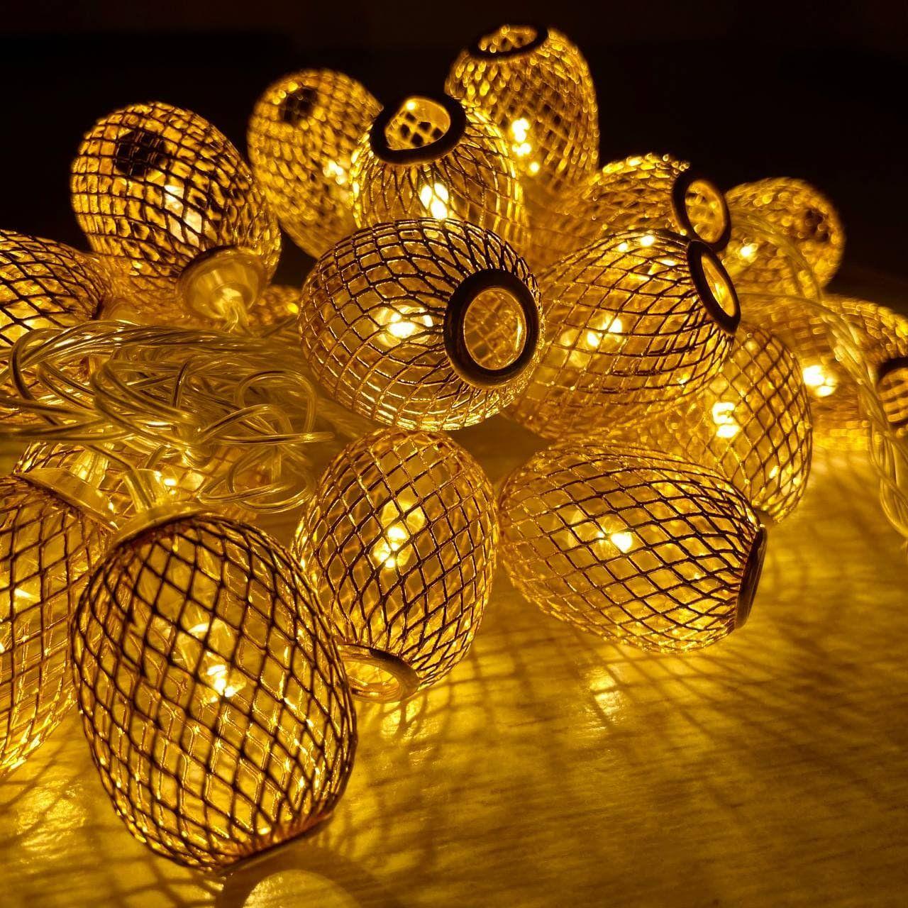 Гірлянда світлодіодна Овал-сітка великий LED 20 1-114 (202680)