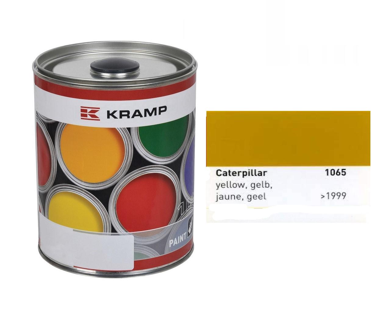 Автофарба KRAMP Caterpillar Cat 1 л Жовтий (106508KR) - фото 2