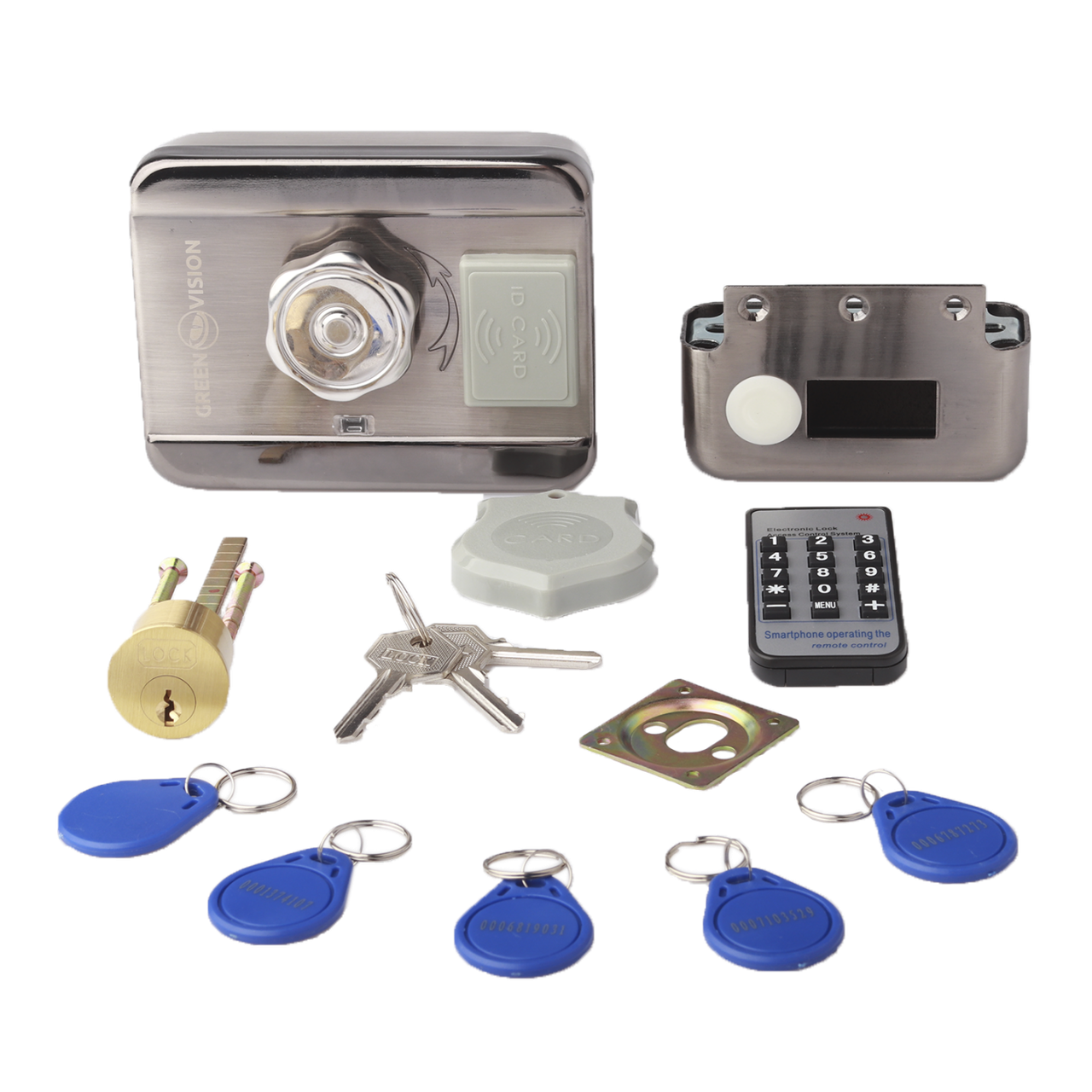 Замок электроригельный GreenVision GV-01 LEMR-K со встроенным контроллером доступа (2352551040) Замок электроригельный GreenVision GV-01 LEMR-K со встроенным контроллером доступа (2352551040)