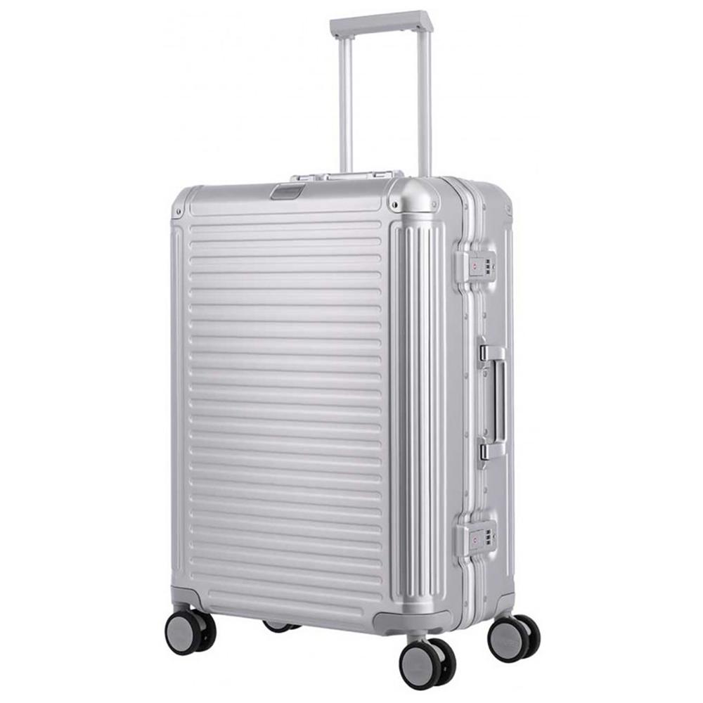 Чемодан Travelite NEXT 4 колеса M 69 л Silver (TL079948-56)