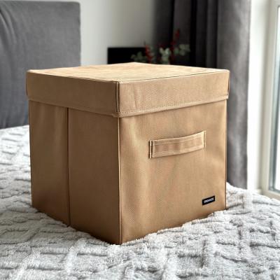 Короб з кришкою Бежевий (Hy-30-kr-beg) - фото 1 Короб з кришкою Бежевий (Hy-30-kr-beg) - фото 1