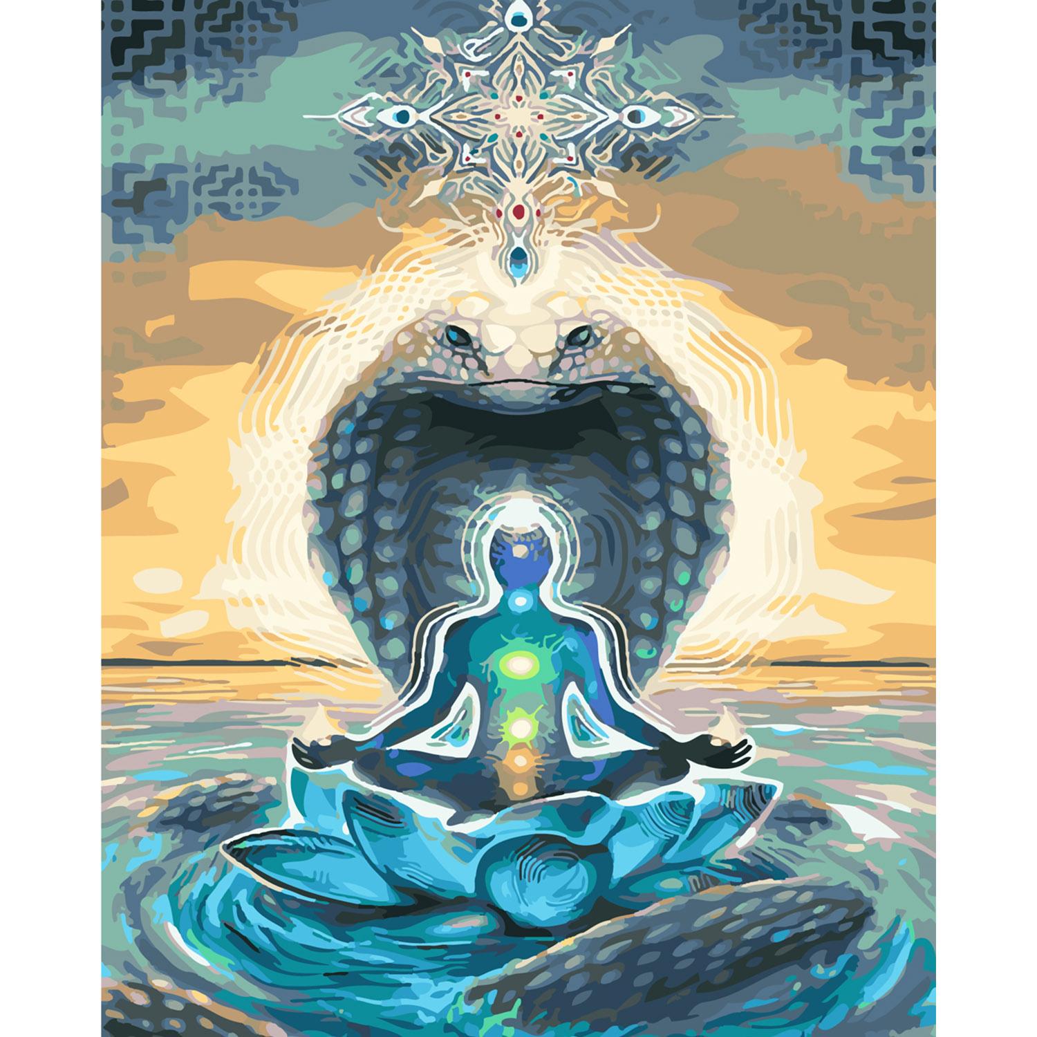 Картина по номерам Strateg Аура равновесия 40х50 см (SY6232)