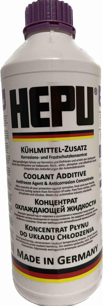 Антифриз Hepu G12 + концентрат 1,5л Фиолетовый (P999-12P)