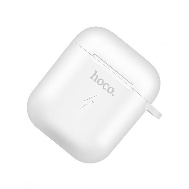 Беспроводной зарядный чехол Hoco CW22 для AirPods White