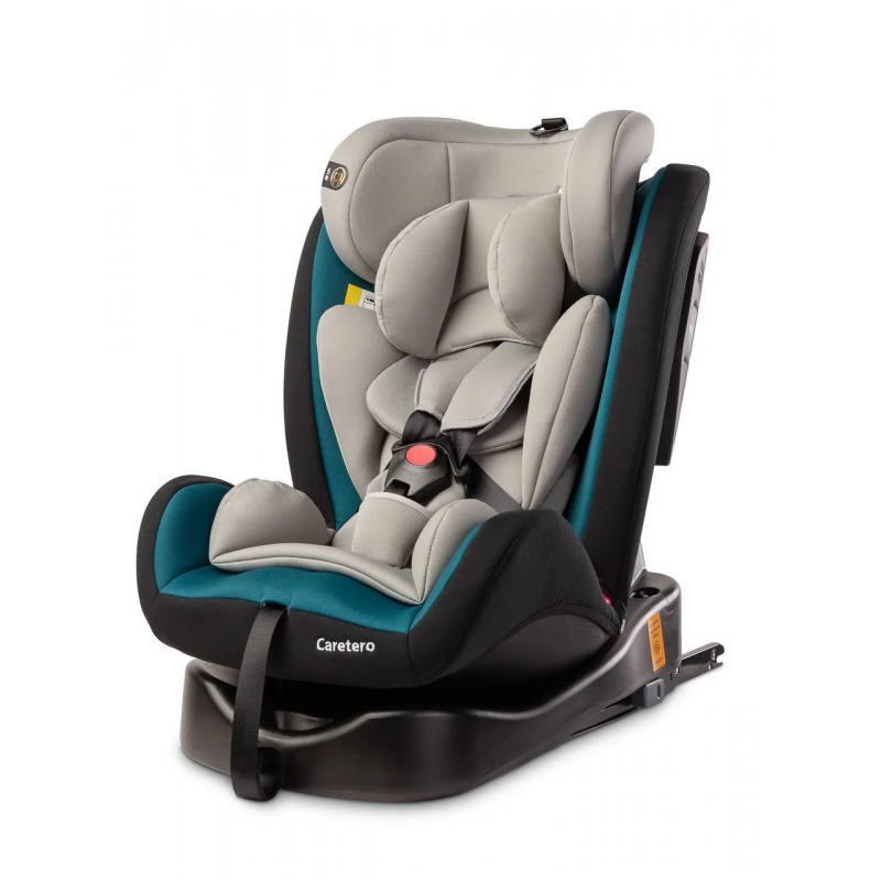 Автокресло Caretero Mokki группа 0+/1/2/3 0-36 кг с системой Isofix Серый/Бирюзовый