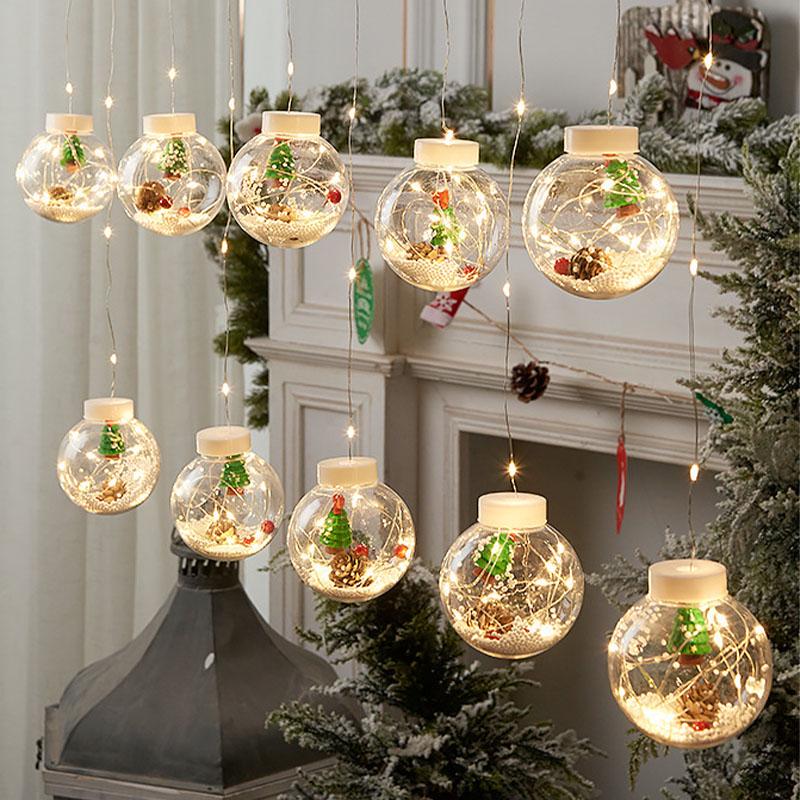 Светодиодная гирлянда Y004 Christmas Tree 3,5 м Теплый свет