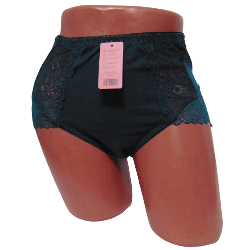 Женские трусы хлопковые Teyi 30005 3XL Бирюзовый (1801236891) Женские трусы хлопковые Teyi 30005 3XL Бирюзовый (1801236891)