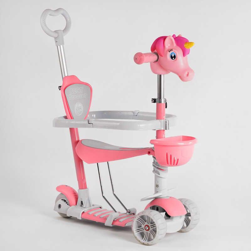 Самокат Best Scooter S-74565 PU колеса 120х50 мм Самокат Best Scooter S-74565 PU колеса 120х50 мм