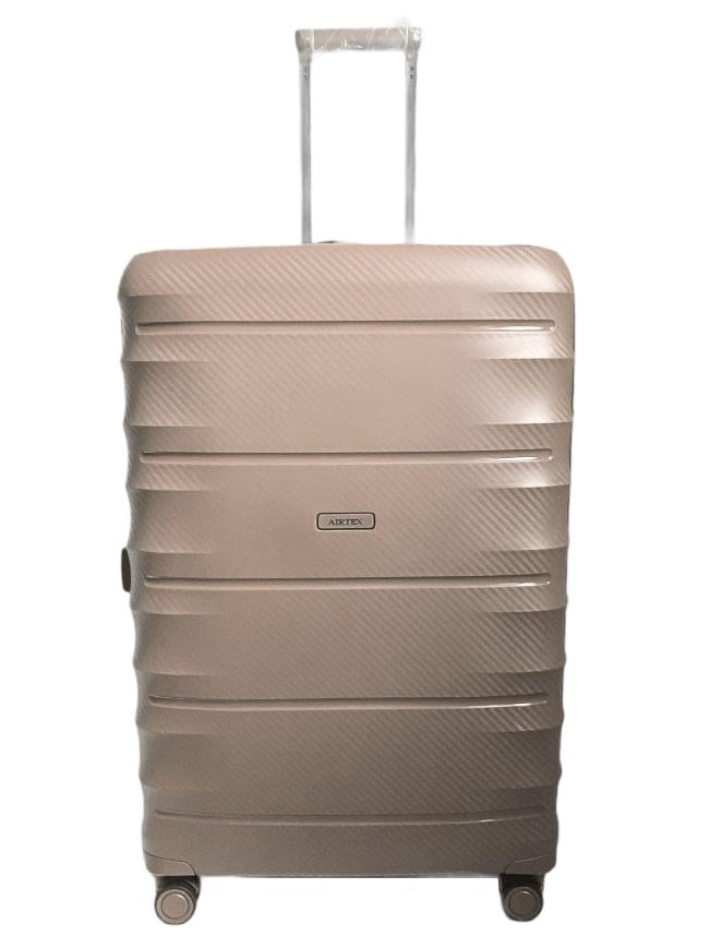 Чемодан большой AIRTEX 242B полипропилен L Шампань