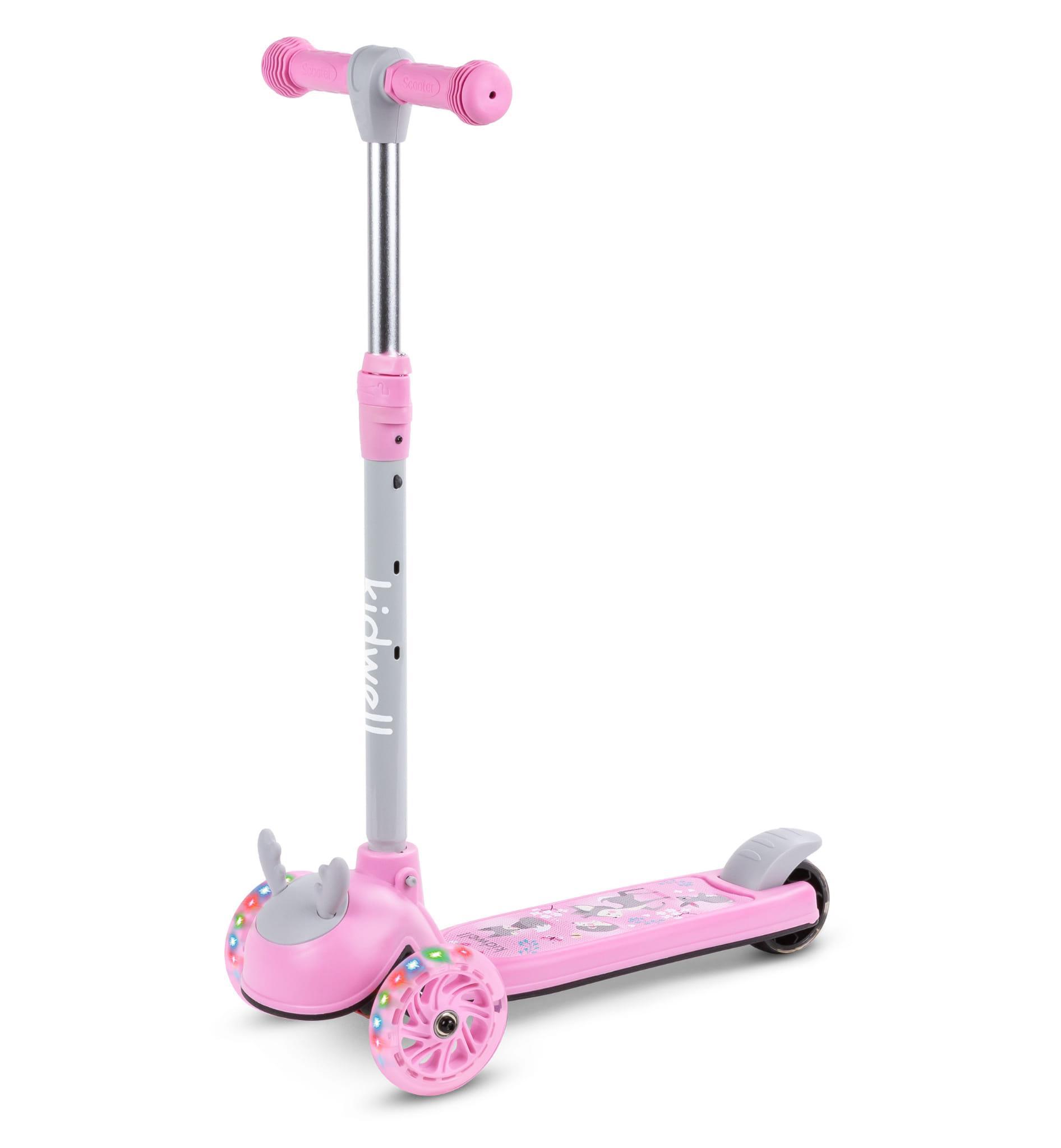 Самокат Kidwell Zoocar Deer Розовый (10460719)