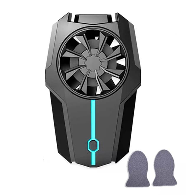 Охладитель для телефона Кулер для игр RGB 500 mAh и сенсорные эластичные напальчники