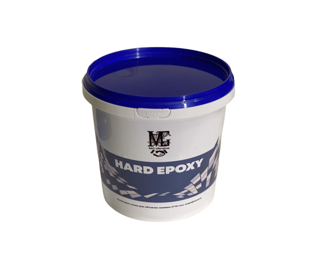 Cмола епоксидна HARD EPOXY прозора з затверджувачем 7 кг