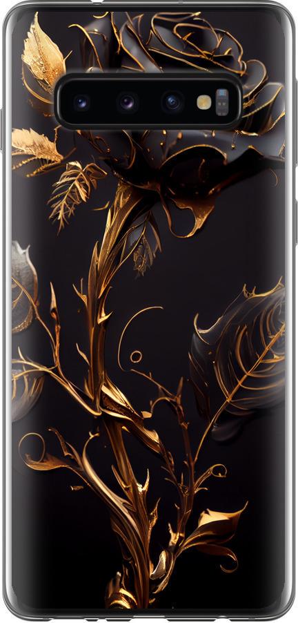Чехол на Samsung Galaxy S10 Роза 3 (5552u-1640-42517)