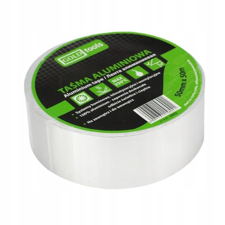 Скотч термостійкий Talk алюмінієвий 350 C 50 м