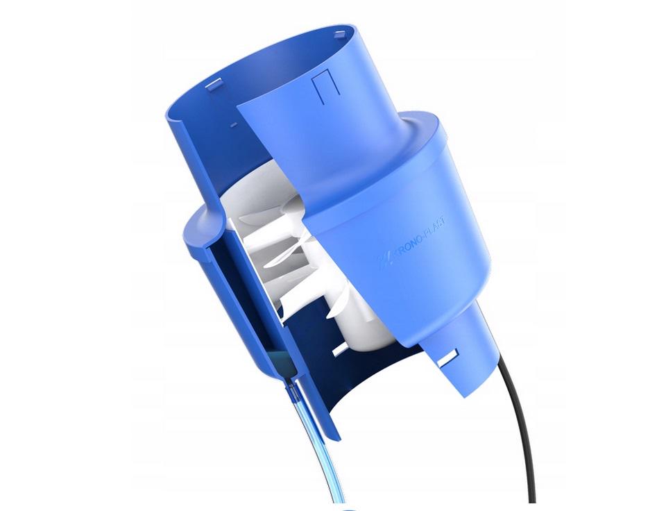 Збірник конденсату з вентилятором Kronoplast до вентиляційних систем ⌀ 125 мм (8043)