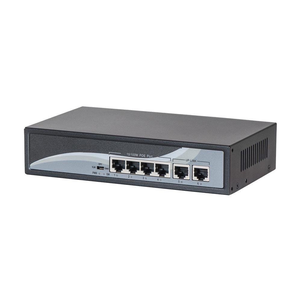 Комутатор POE 6-портовий HongRui HR901-AF-42N HongRui 6587 Комутатор POE 6-портовий HongRui HR901-AF-42N HongRui 6587