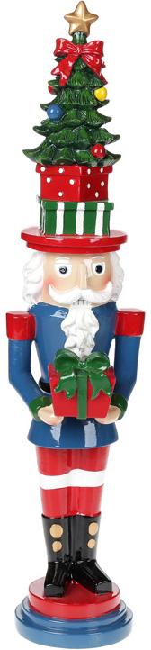 Фигура декоративная Щелкунчик Елка 12,5х11,5х52,5 см (BD-837-141)