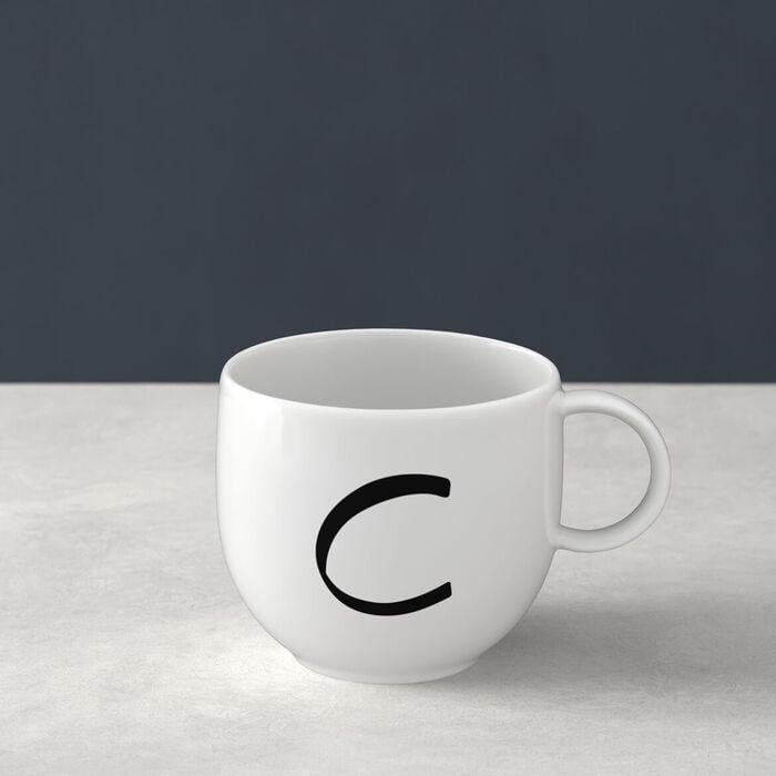 Чашка для кофе Villeroy & Boch C Letters Mugs фарфор 330 мл (2608447) Чашка для кофе Villeroy & Boch C Letters Mugs фарфор 330 мл (2608447)