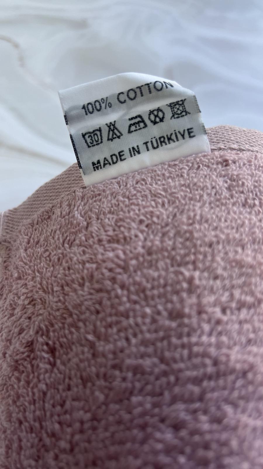 Набор полотенец банное и для лица 70х40 см/50х90 см 2 шт. Розовый (mame2v1krug-pembe) - фото 2 Набор полотенец банное и для лица 70х40 см/50х90 см 2 шт. Розовый (mame2v1krug-pembe) - фото 2