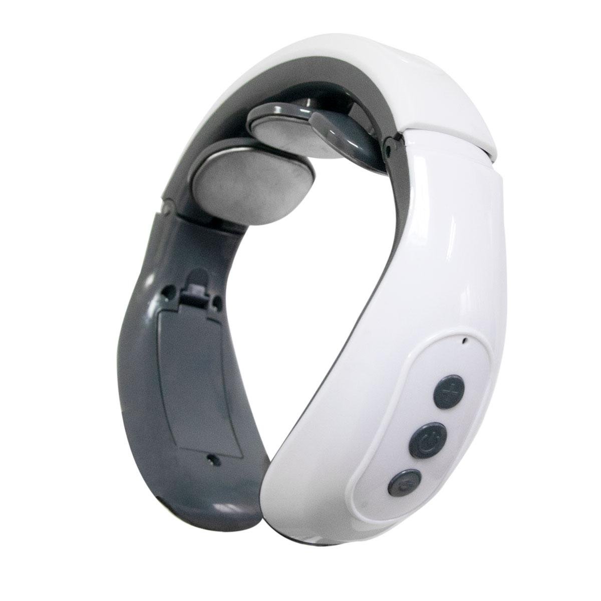 Масажер для шиї/комірцевої зони Smart Neck Massager HX-1680 Біло-сірий (1002719-White)