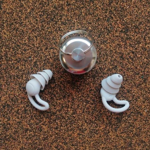 Беруши противошумные Perfect Pro Plugz 3 flange с футляром Серый (A123520) - фото 7 Беруши противошумные Perfect Pro Plugz 3 flange с футляром Серый (A123520) - фото 7