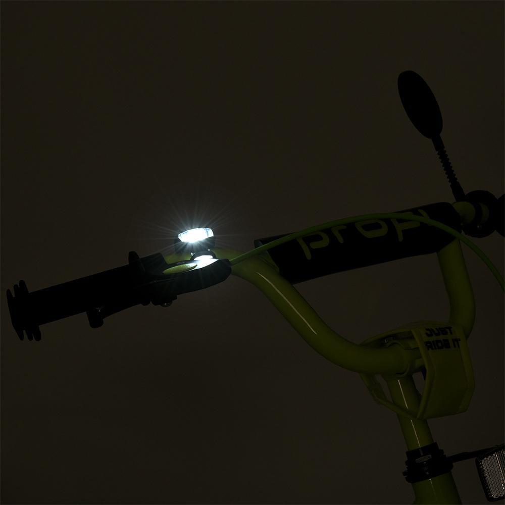 Дитячий велосипед PROF1 Prime 20" з багажником Салатовий - фото 6 Дитячий велосипед PROF1 Prime 20" з багажником Салатовий - фото 6