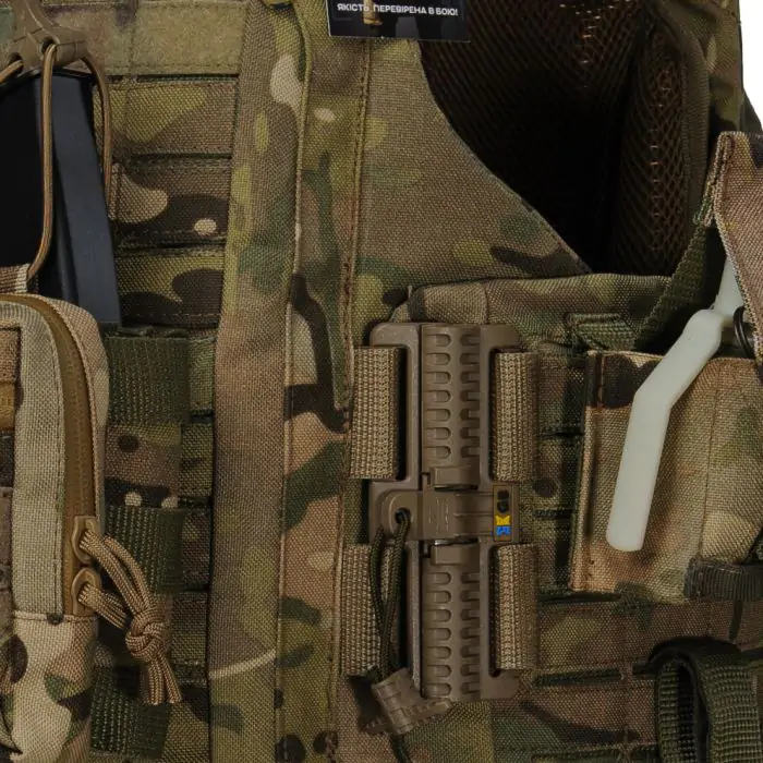 Плитоноска Warmor Gen6 PRO MAX Максимальний набір підсумків Мультикам - фото 7