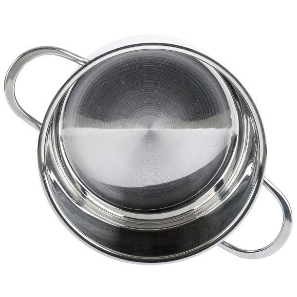 Каструля зі скляною кришкою Axentia Brilliant d 18 см 2,5 л з нержавіючою сталі 10 см (135940) - фото 8 Каструля зі скляною кришкою Axentia Brilliant d 18 см 2,5 л з нержавіючою сталі 10 см (135940) - фото 8