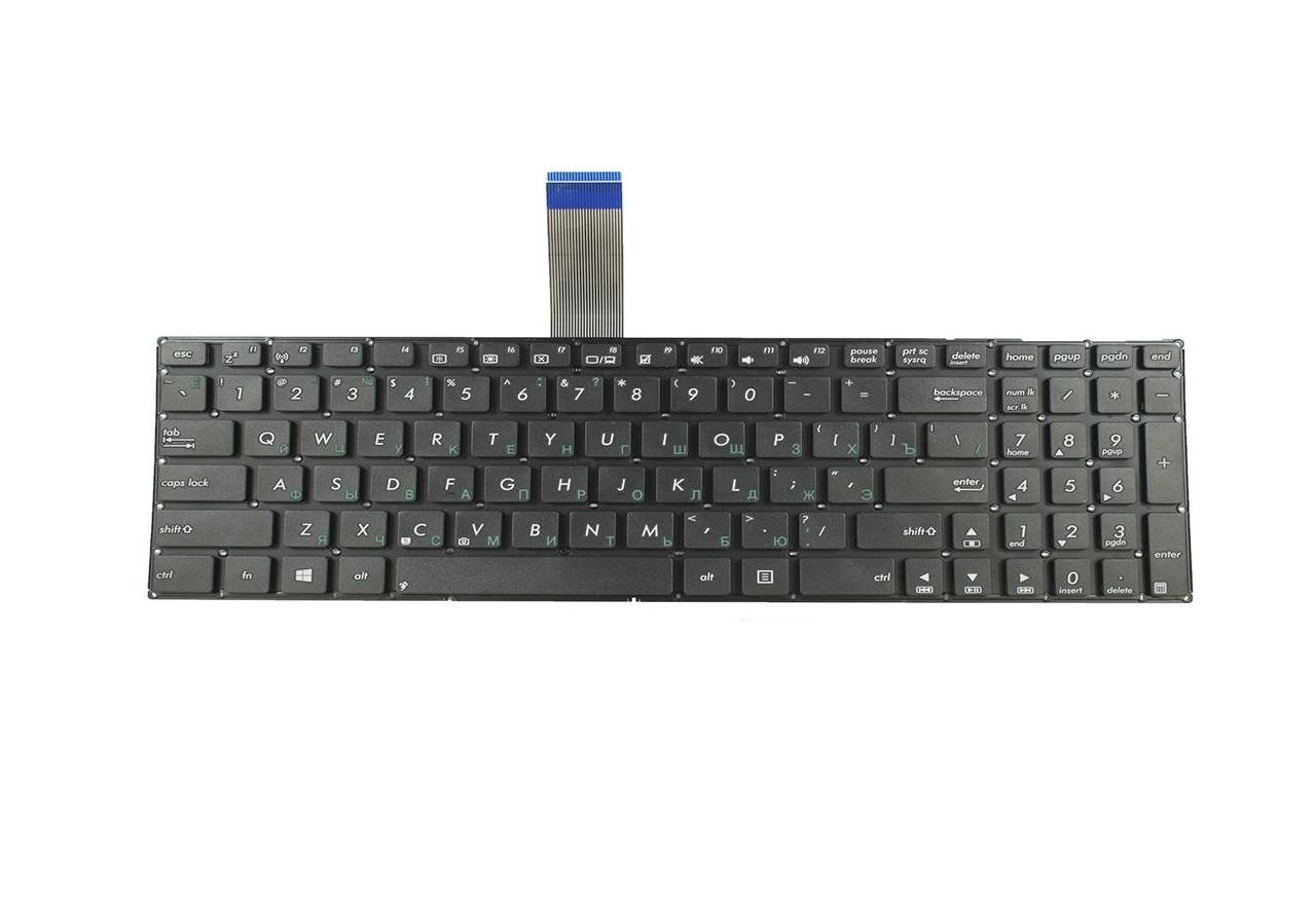 Клавиатура для ноутбука Asus K552WEK матовая (0KNB0-610ARU00)