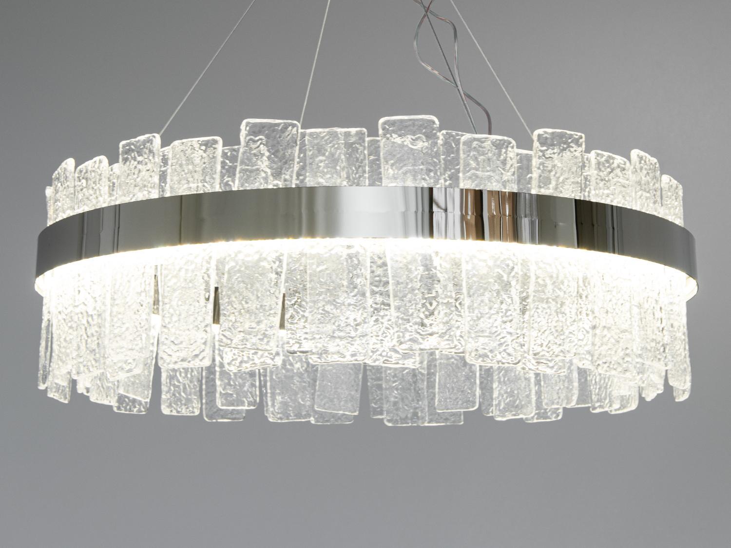 Люстра LED хрустальная Diasha 817/600CH Хром