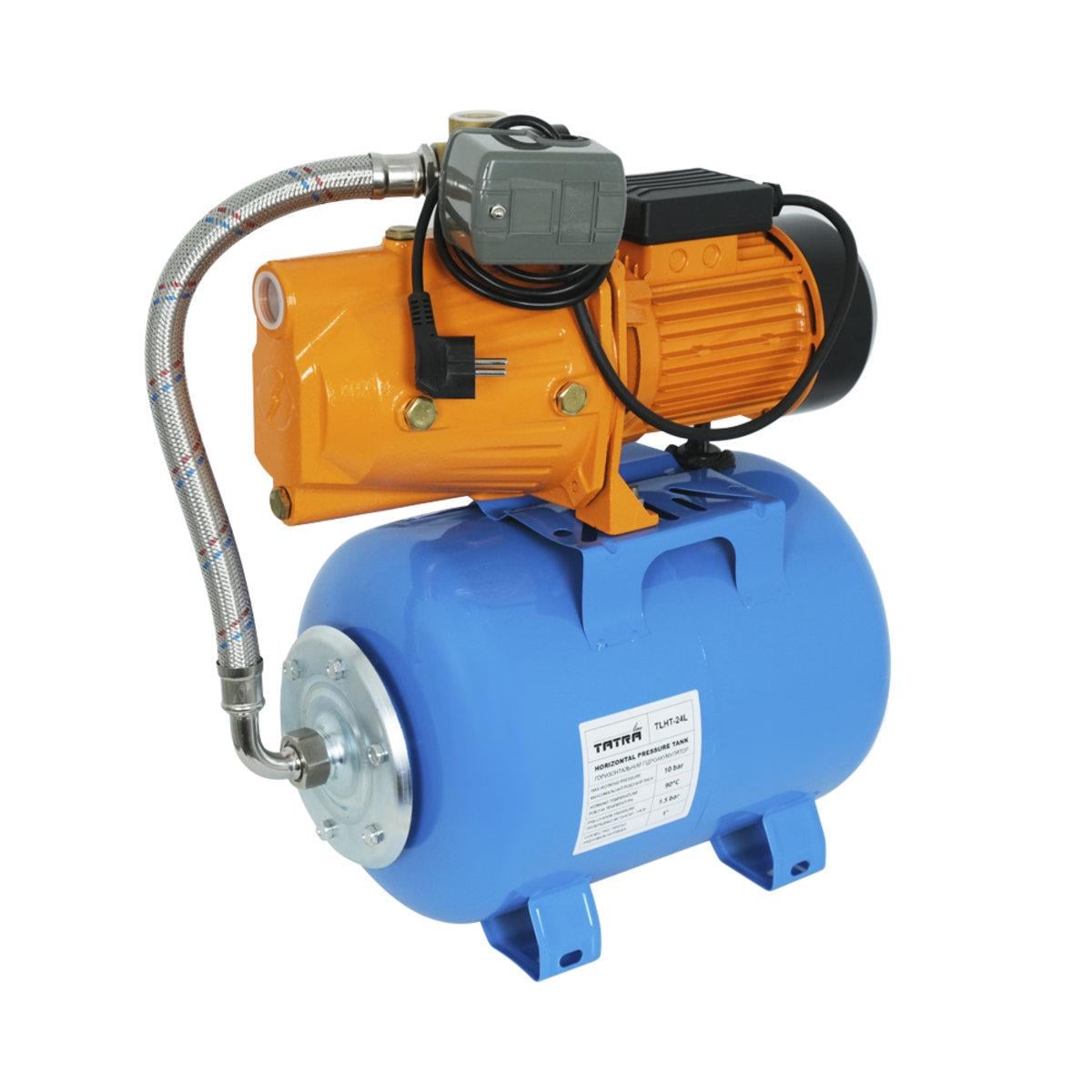 Станция насосная TATRA line JET 150L 24 л 1,3 кВт (SW-88737) Станция насосная TATRA line JET 150L 24 л 1,3 кВт (SW-88737)