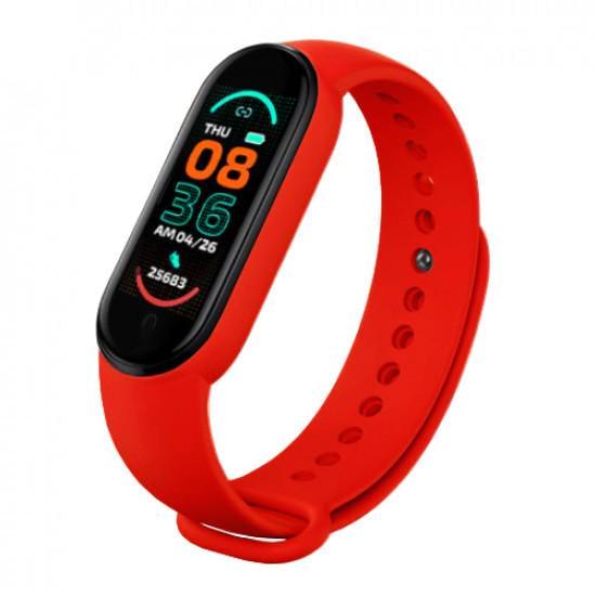 Фітнес-браслет Smart Watch M6 Червоний (40721)