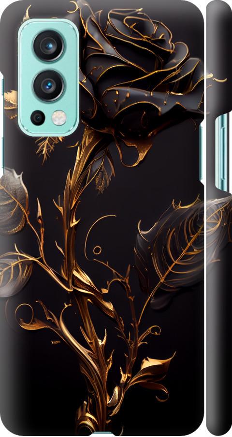 Чехол на OnePlus Nord 2 Роза 3 (5552m-2468-42517)