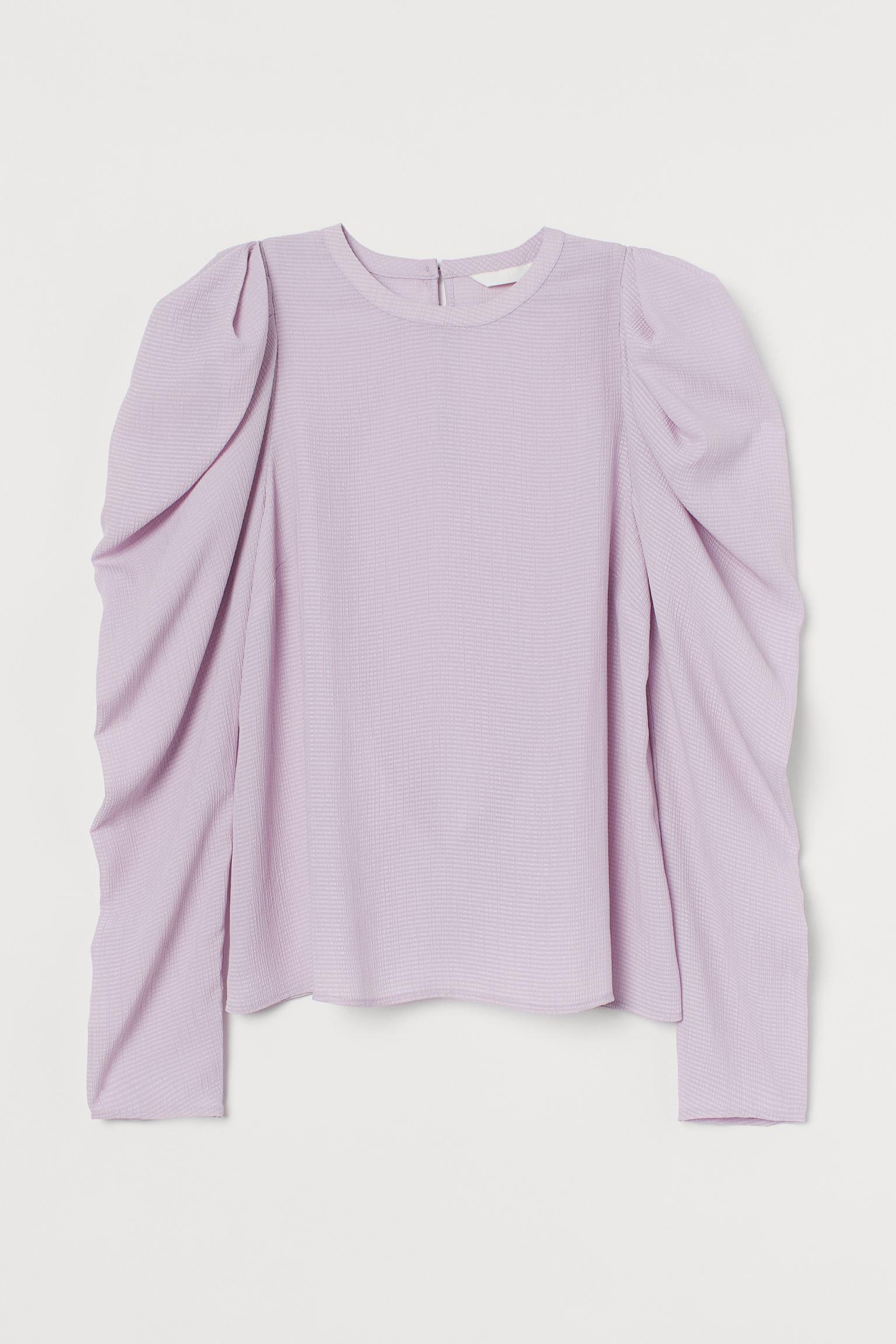 Блуза M Сиреневый (8985732sm)