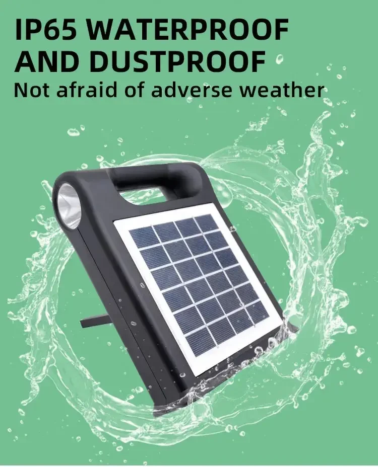 Ліхтар CcLamp CL-12 для кемпінгу з акумулятором та LED освітленням (8421) - фото 3