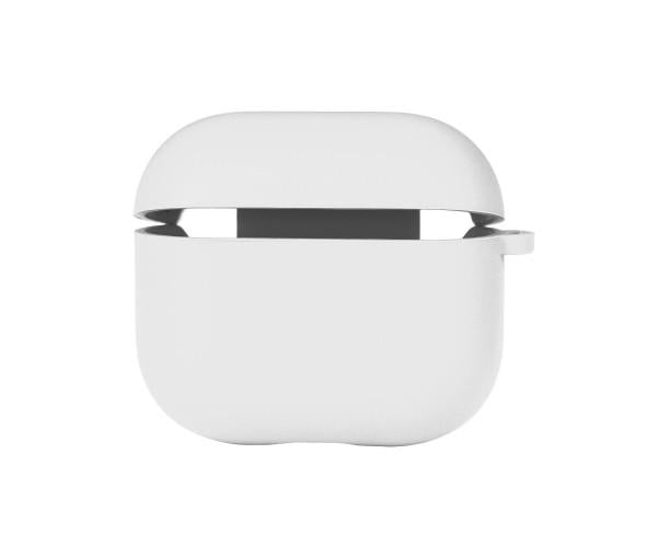 Чохол-футляр Silicone Case з мікрофіброю для Airpods 3 White