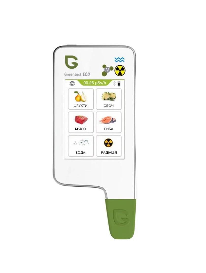 Тестер для води GreenTest eco 6 дозіметр/радіометр вимірювач жорсткості води та нітратів (46639) Тестер для води GreenTest eco 6 дозіметр/радіометр вимірювач жорсткості води та нітратів (46639)