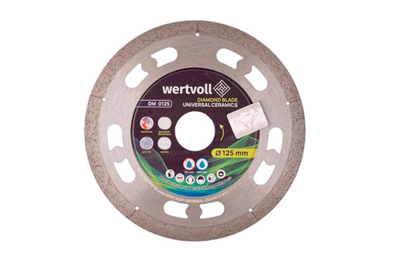Диск алмазний для кераміки Wertvoll Universal Ceramics 125 мм (dr-DM-0125)