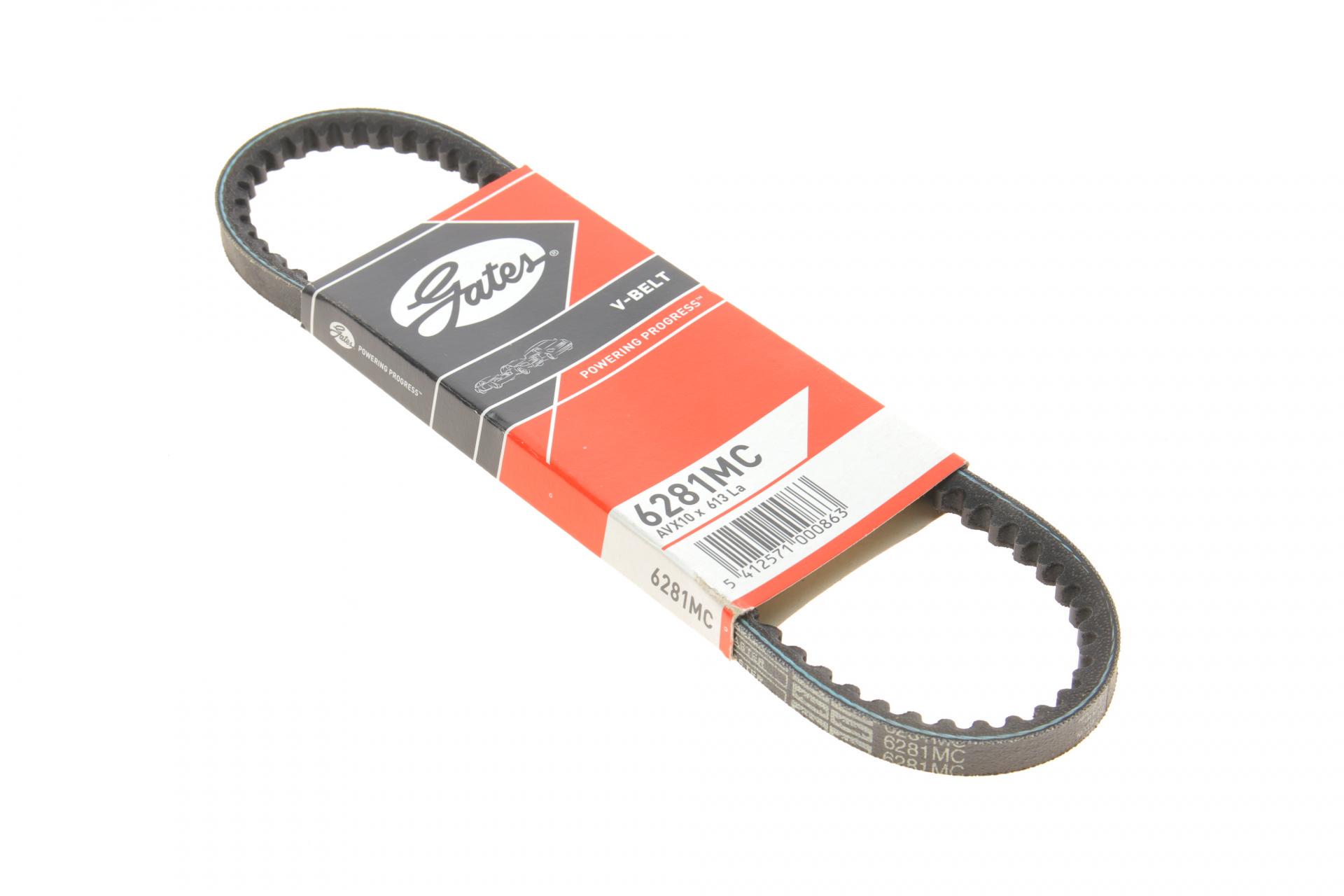 Ремень генератора GATES Citroen GS/Daewoo Tico/Land Rover Discovery I/Peugeot 305 II/505 78-00 10х613 (6281MC)