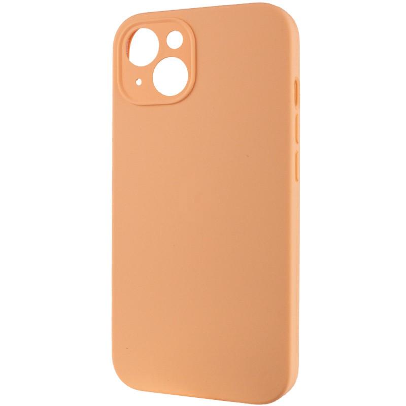 Протиударний Чохол Silicone Case Full Camera Protective (AA) для Apple iPhone 14 (6.1") Помаранчевий / Cantaloupe - фото 3