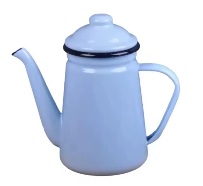 Чайник стальной с крышкой для газовой плиты из нержавеющей стали эмалированный 1 л Голубой (93888) Чайник стальной с крышкой для газовой плиты из нержавеющей стали эмалированный 1 л Голубой (93888)