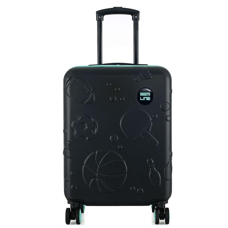 Чемодан детский SEMI LINE 20" S 34 л Black/Blue (DAS303363) - фото 2