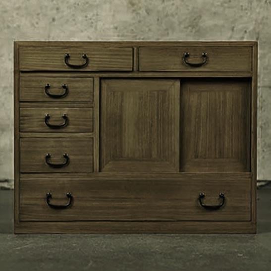 Комод тансу из дерева Венди Палисандр (КТУ-004802) Комод тансу из дерева Венди Палисандр (КТУ-004802)