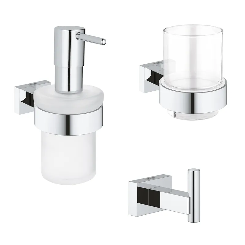 Набір аксесуарів Grohe Essentials Cube 3в1 (BF40511EC)