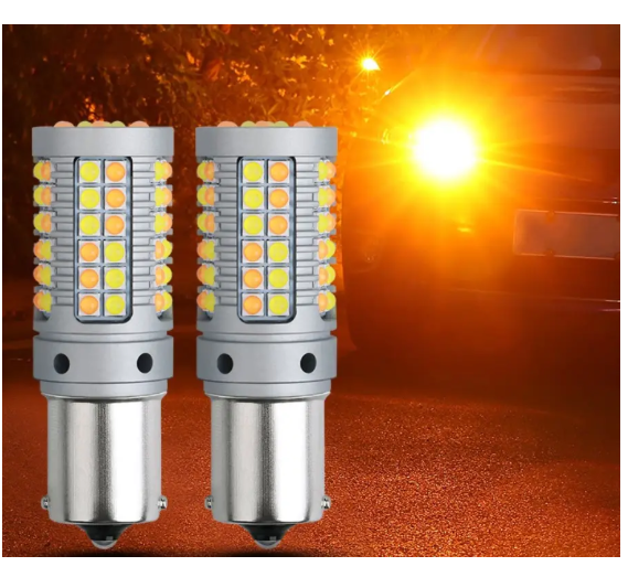 Дневные ходовые огни 69LED 2в1 с функцией поворота CAN BUS 4140LM/1156 BA15S P21W (2667093305) - фото 4 Дневные ходовые огни 69LED 2в1 с функцией поворота CAN BUS 4140LM/1156 BA15S P21W (2667093305) - фото 4