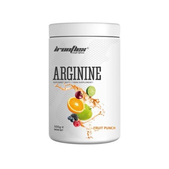 Аргінін для спорту IronFlex Arginine Fruit Punch 200 порцій 500 г (000001725)