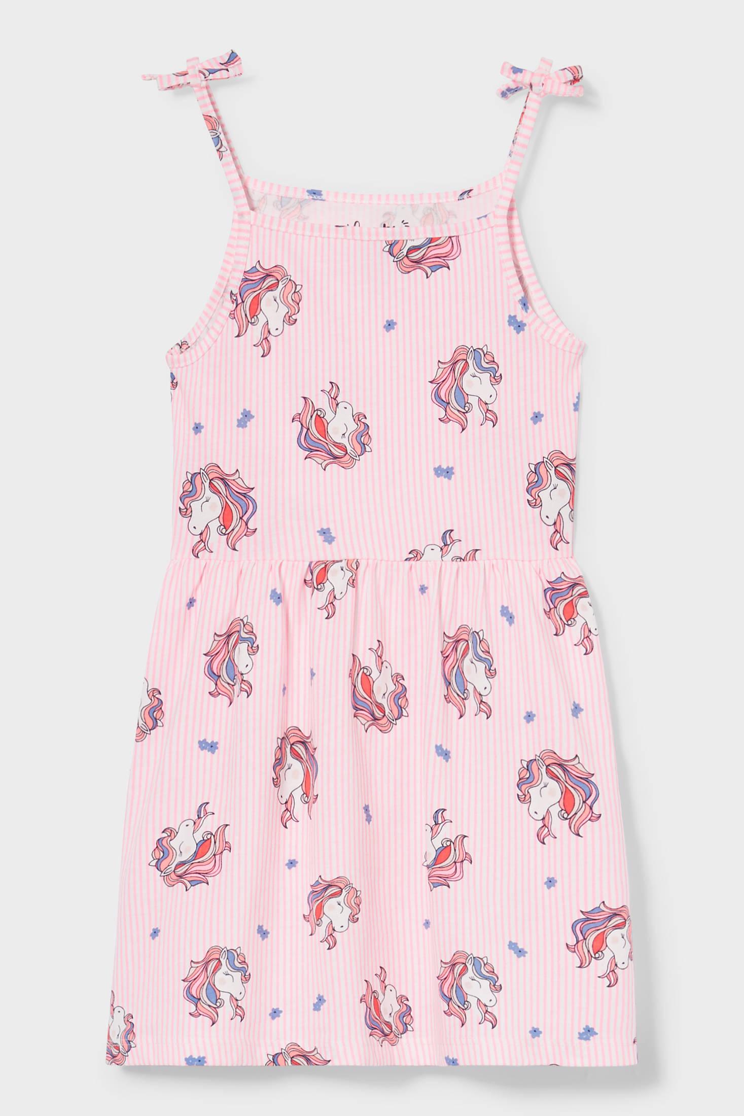 Платья летнее C&A для девочки 122 размер Розовый (2125398)